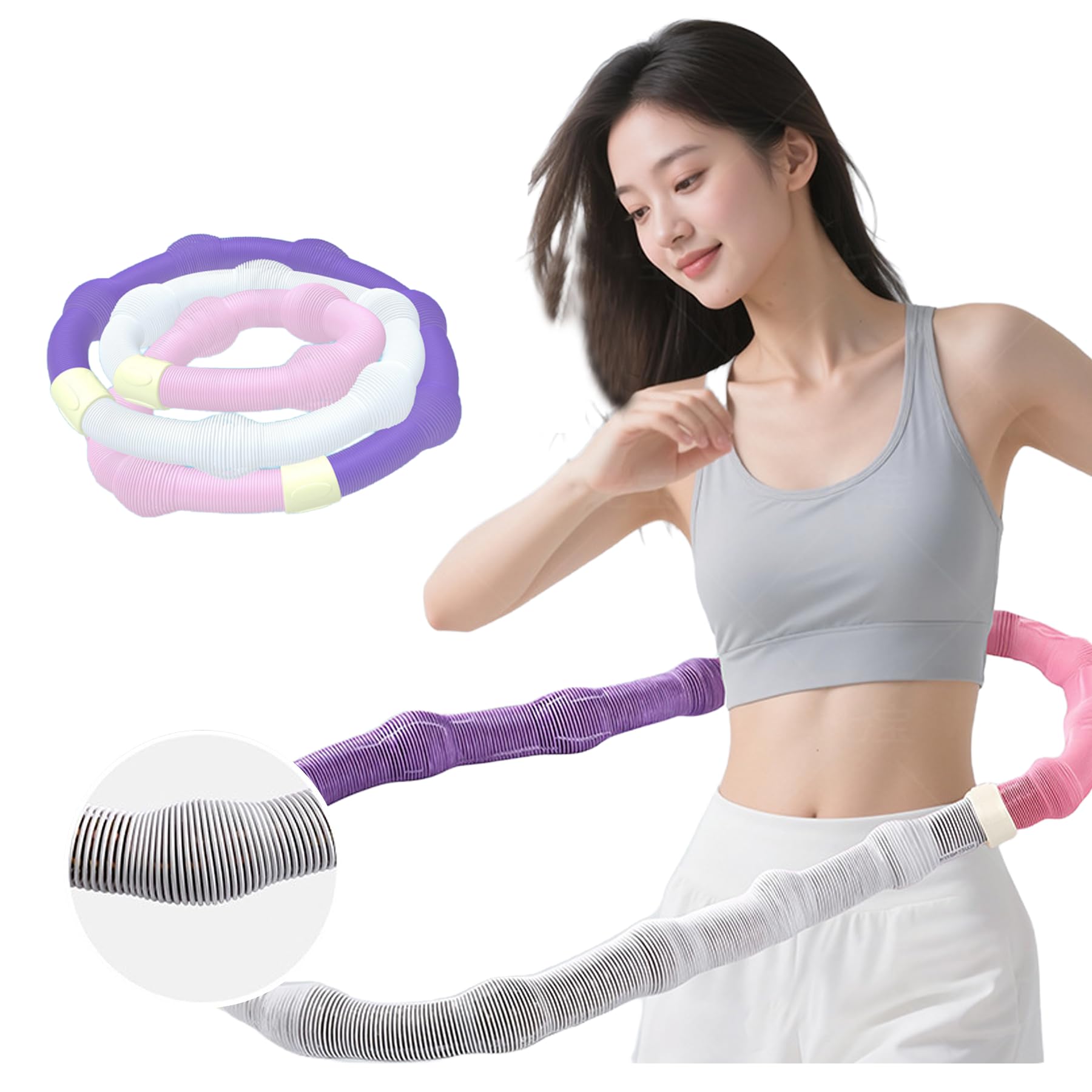 ＦI I I     ダイエット機器・美容 Amazon | 【2025 第2世代】フラフープダイエット用ベリー